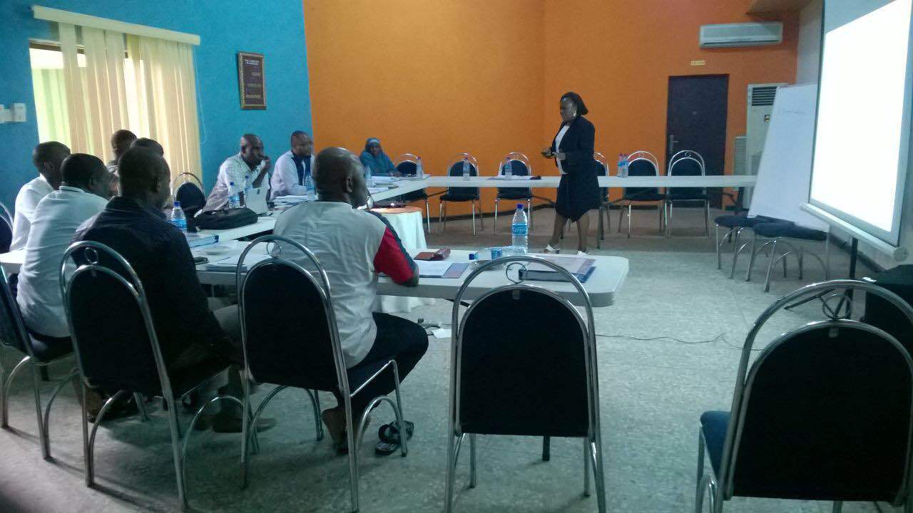 Participants in discussion